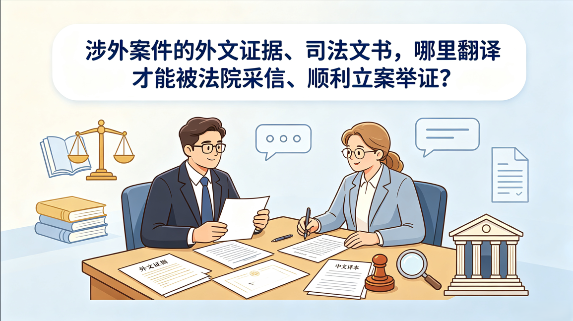 涉外案件翻译｜法院100%采信合规译本
